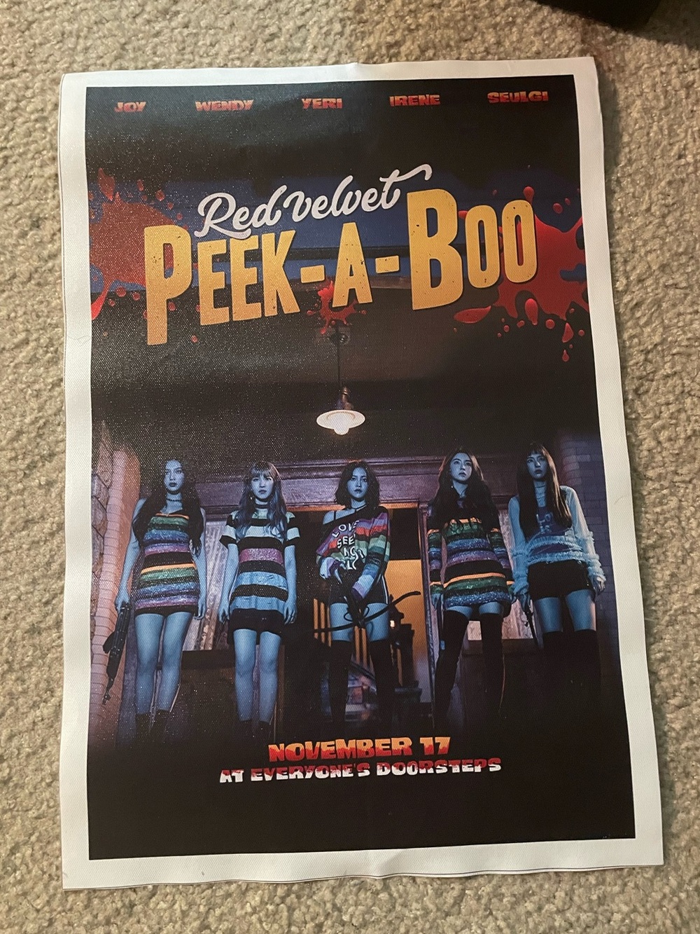red velvet kpop poster